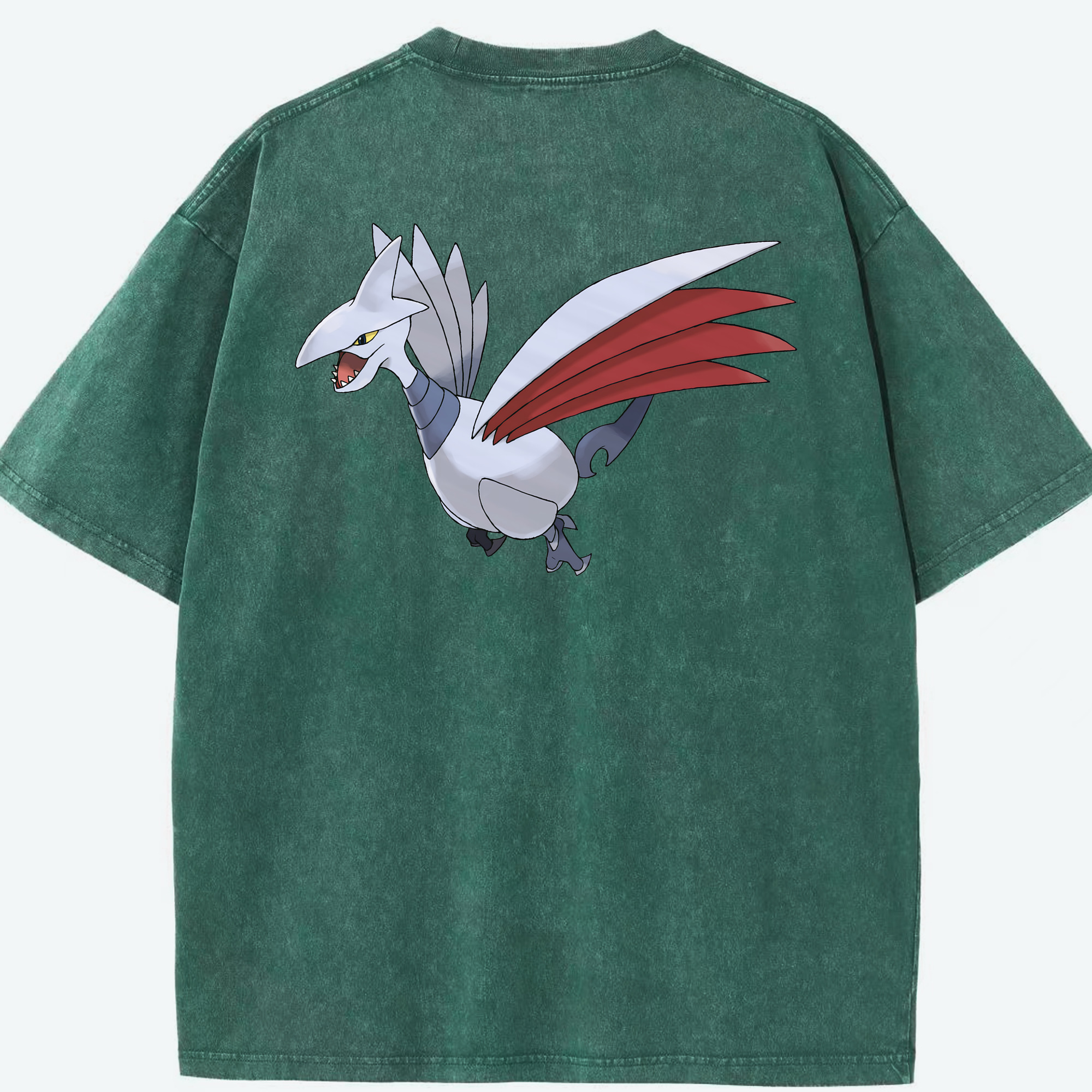（画像用） ポケットモンスター Pokémon 綿100% ヴィンテージ風 半袖Tシャツ（背面プリント）